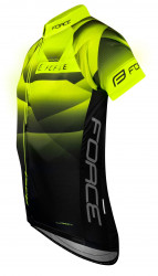 Tricou Force Best maneci scurte fluo/negru - Img 3