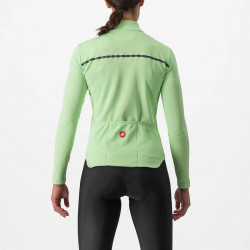 Tricou maneca lunga CASTELLI Sinergia 2 FZ Verde Mint Dama