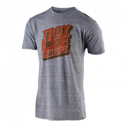 Tricou Troy Lee Designs Block Party Gray