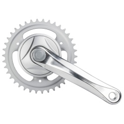 Angrenaj Metal/Aluminiu 1v SXT 38T 170 mm Silver - Img 2