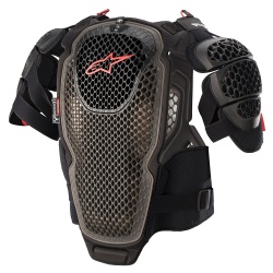 Armura Alpinestars A-6 Chest Protector Negru/Rosu M/L - Img 2
