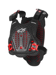 Armura Alpinestars A5 Plasma Chest Protector Black/Red/White XS/S