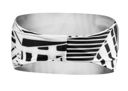 Bandana Force Spike Alb/Negru - Img 2