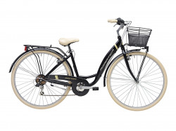 Bicicleta Adriatica Panda 28 Lady 6V Negru Mat 42 cm