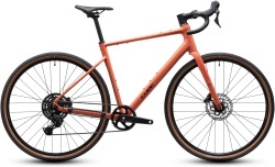 BICICLETA CUBE NUROAD ONE SPICYPAPAYA BLACK 2027 cadru L - roti 28