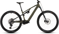BICICLETA ELECTRICA CUBE AMS HYBRID ONE44 C:68X TM 400X REEDGREEN MATRIX