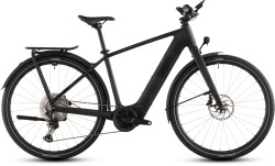 BICICLETA ELECTRICA CUBE KATHMANDU HYBRID C:62 SLX 400X LIQUIDBLACK BLUEDUST - Img 4