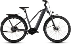 BICICLETA ELECTRICA CUBE KATHMANDU HYBRID COMFORT PRO 800 TRAPEZE SLABGREY BLACK - Img 2