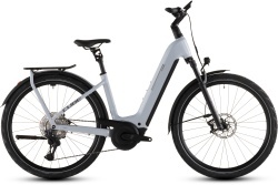BICICLETA ELECTRICA CUBE KATHMANDU HYBRID SLX 800 EASY ENTRY FOGGREY GREY - Img 3