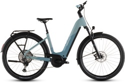 BICICLETA ELECTRICA CUBE NURIDE HYBRID SLX 800 EASY ENTRY SKYLIGHT ARUBABLUE - Img 5