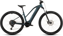 BICICLETA ELECTRICA CUBE REACTION HYBRID ONE 800 TRAPEZE ROYALGREEN PRISM - Img 4