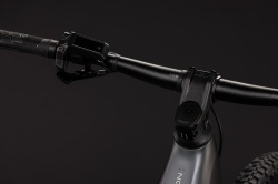 BICICLETA ELECTRICA CUBE REACTION HYBRID RACE 800 EASY ENTRY SLABGREY CHROME 2027 L - Img 3
