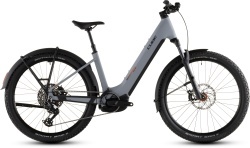 BICICLETA ELECTRICA CUBE REACTION HYBRID RACE 800 FE EASY ENTRY VULCAN ORANGE - Img 4