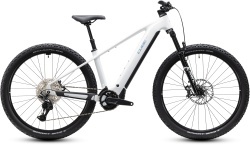 BICICLETA ELECTRICA CUBE REACTION HYBRID RACE 800 SNOW BLACK 2027 cadru L (20") - roti 29