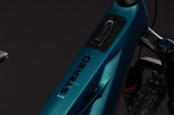 BICICLETA ELECTRICA CUBE STEREO HYBRID ONE77 HPC RACE 800 METALLICPETROL BLACK 2027 L - Img 3