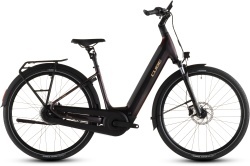 BICICLETA ELECTRICA CUBE SUPREME HYBRID COMFORT PRO 600 EASY ENTRY SOLARECLIPSE GOLD - Img 3