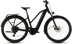 BICICLETA ELECTRICA CUBE TOURING HYBRID ONE 600 TRAPEZE COAL CHROME