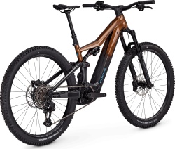 Bicicleta Electrica Full Suspention Focus Jam 2 6.8 29" 600Wh Gold Brown / Diamond Black - Img 3