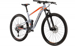 Bicicleta MTB Full Suspension KROSS Earth 2.0 Grey Orange