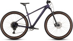 BICICLETA MTB Hardtail CUBE ATTENTION SLX PURPLEGALAXY BLACK