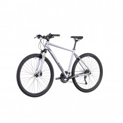 Bicicleta MTB Hardtail Trekking-Oras CUBE Nature EXC Trapeze PolarSilver Black