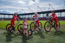 BICICLETA PENTRU COPII SCOTT CONTRAIL 400 PERSONALIZATA FC BAYERN MUNCHEN - Img 3