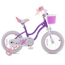 Bicicleta copii Royal Baby Star Girl Coaster Brake 14 Purple