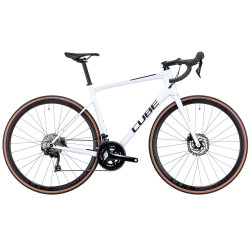 Bicicleta Sosea-Ciclocross CUBE Attain GTC Race Flashwhite'n'Black