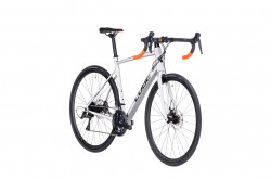 Bicicleta Sosea-Ciclocross CUBE ATTAIN PRO Silver Orange