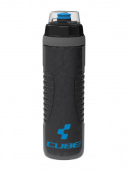 Bidon Cube Thermo Black Grey Blue 0.65 L