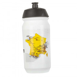 Bidon Tour de France 600ml alb negru
