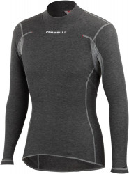 Bluza de corp cu maneca lunga Castelli Flanders Warm LS Gri
