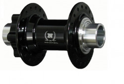 Butuc fata Novatec bolt-on, Negru