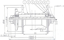 Butuc Fata NOVATEC D761SBT Negru, 32H - Img 3