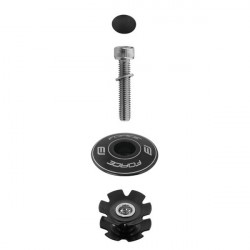 Capac si floare furca Force 1.1/8 pe negru