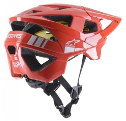 Casca Alpinestars Vector Tech A2 Red / Gray Glossy M - Img 2