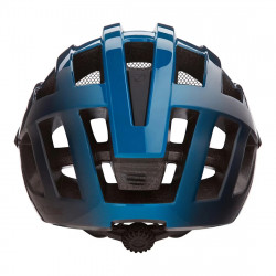 Casca bicicleta LAZER Compact DLX + NET + LED Blue Black One Size