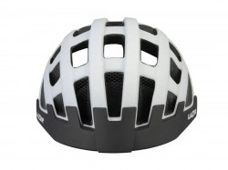 Casca bicicleta LAZER Compact DLX NET+LED White One Size
