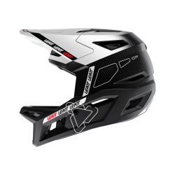 Casca Leatt MTB Gravity 6.0 Carbon White L - 59-60cm - Img 2