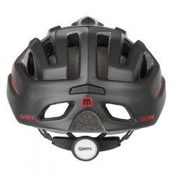 Casca Mighty Black Hawk L 58-62 negru/rosu - Img 5