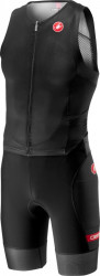 Costum Triatlon Fara Maneca Castelli Free Sanremo SS Suit Negru