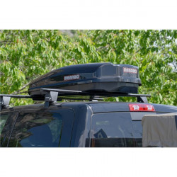 Cutie portbagaj Menabo Satellite 330 ABS Black, 140x78x35cm