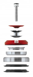 Cuvetarie Force Taper integrata 1.1/8-1.1/2 rosie - Img 2