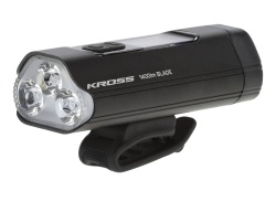 Far de bicicleta Kross Blade 1400Lmn USB negru
