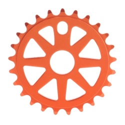 Foaie Angrenaj BeFly BMX Attack Aluminiu 25 T Orange - Img 2