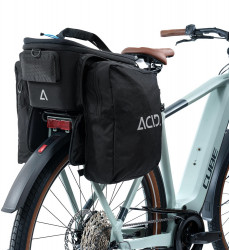 GEANTA PORTBAGAJ CUBE ACID PANNIERS TRUNK CITY 8+16 RILINK Black - Img 2