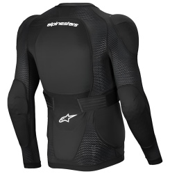Jacheta Alpinestars A-Impact Plasma Protection Jacket LS Black/White M - Img 2
