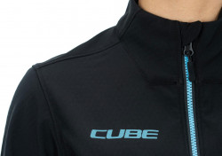 Jacheta CUBE ATX WS Softshell CMPT Black/Blue - Img 4