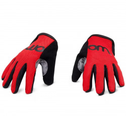 Manusi ciclism pentru copii WOOM Red