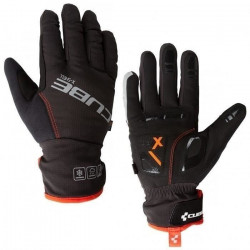 MANUSI IARNA CUBE GLOVES NATURAL FIT X-SHELL LONG FINGER RED